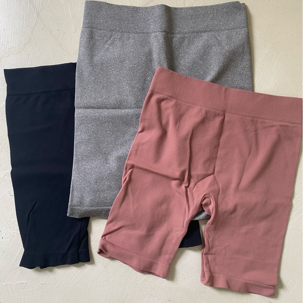 Free People Biker Shorts Bundle of 3